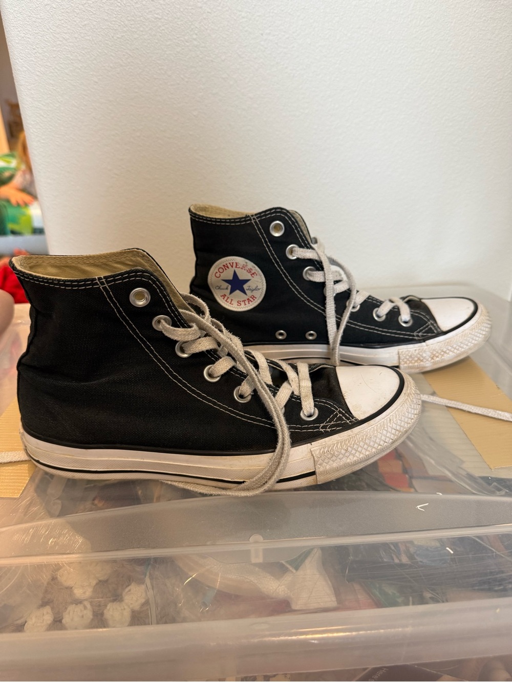 Black Converse High Tops